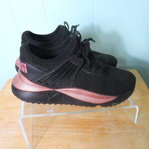 Puma Sneakers Lace Up Shoes Black Size 6 M